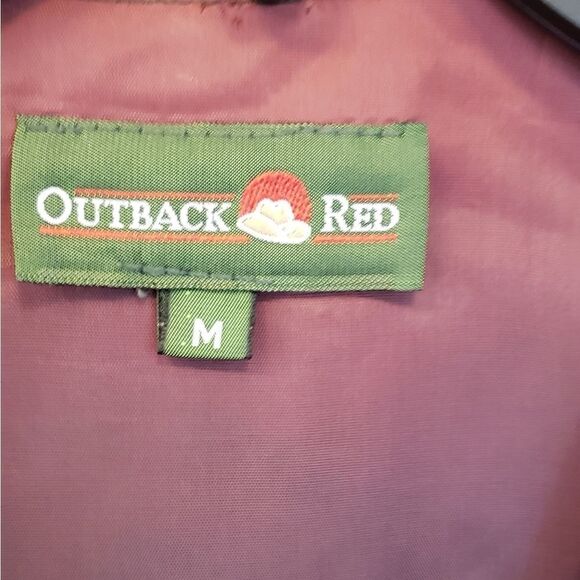 Out Back Red women's button down front vest - Picture 2 of 5